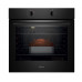 CVE612DB Chef 60cm Fan Forced Built-In Electric Oven in Black Finish